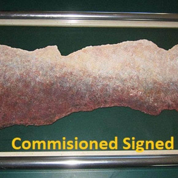 impressionist painting frame matted glass unique s - Picture 1 of 5